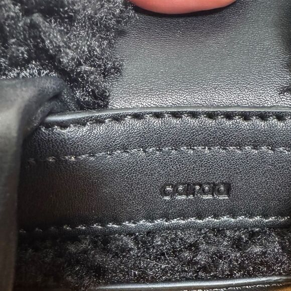 Caraa x Free People Sherpa Small Cirrus Backpack in black